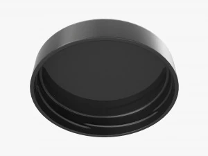 Plastic Jar for Mockup 08 3D Model