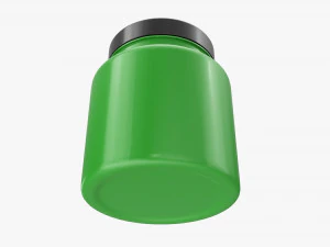 Plastic Jar for Mockup 08 3D Model