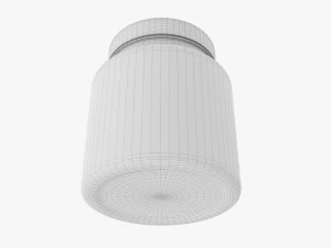 Plastic Jar for Mockup 08 3D Model