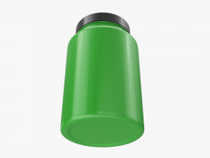 Plastic Jar for Mockup 09 3D 모델