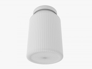 Plastic Jar for Mockup 09 3D 모델
