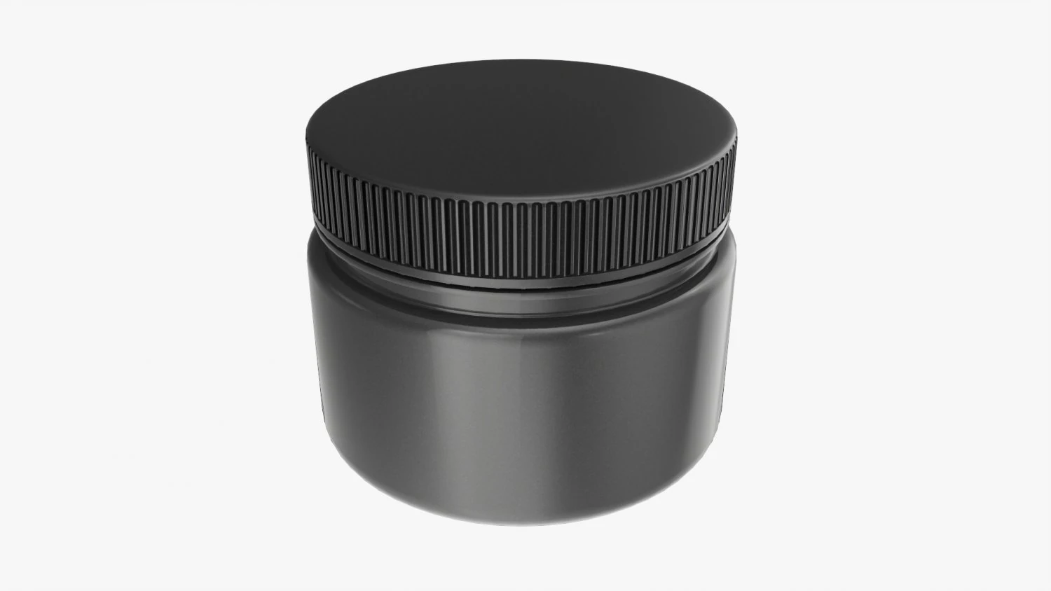 Plastic Jar for Mockup 10 3D Model .c4d .max .obj .3ds .fbx .stl .blend 