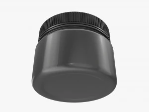 Plastic Jar for Mockup 10 3D Model