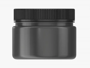 Plastic Jar for Mockup 10 3D Model