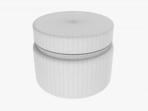Plastic Jar for Mockup 10 3D Model