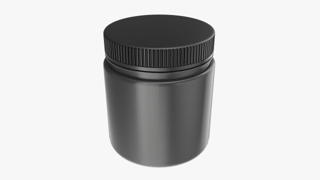 Plastic Jar for Mockup 11 3Dモデル .c4d .max .obj .3ds .fbx .stl .blend 