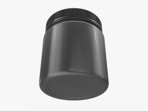 Plastic Jar for Mockup 11 3Dモデル
