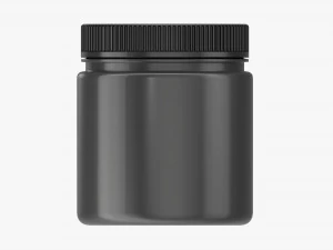 Plastic Jar for Mockup 11 3D Model