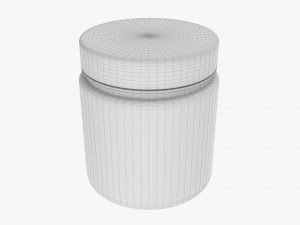 Plastic Jar for Mockup 11 3Dモデル
