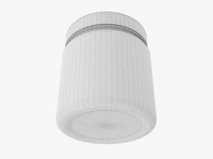 Plastic Jar for Mockup 11 3D Model