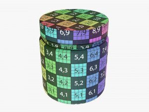 Plastic Jar for Mockup 11 3Dモデル