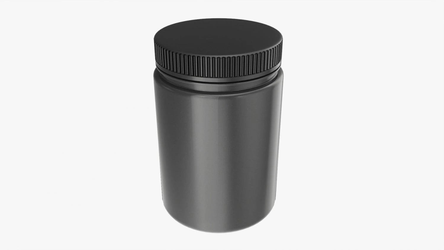 Plastic Jar for Mockup 12 3D Model .c4d .max .obj .3ds .fbx .stl .blend 