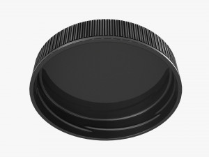 Plastic Jar for Mockup 12 3D Model