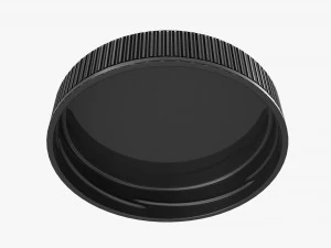 Plastic Jar for Mockup 12 3D Model