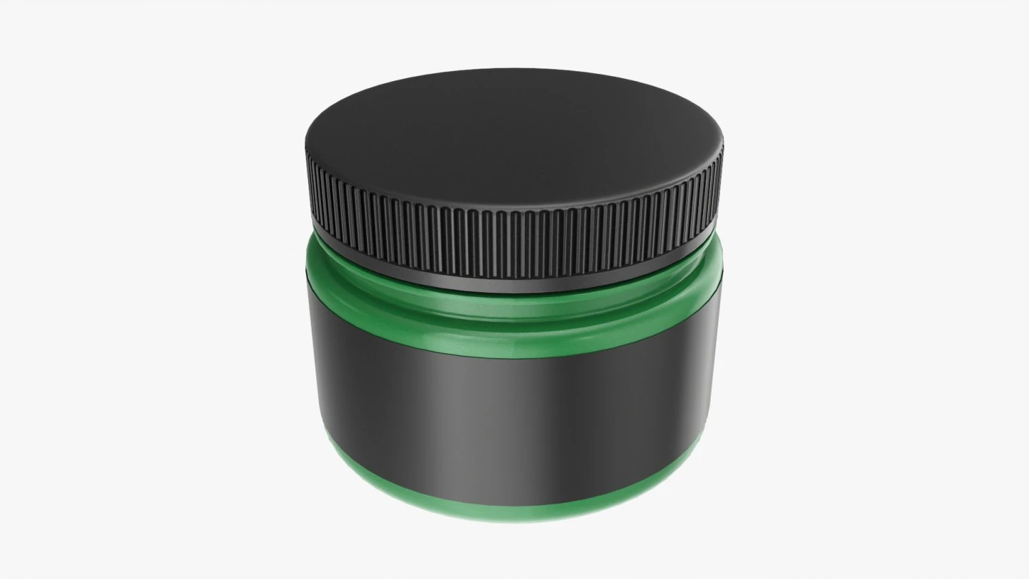 Plastic Jar for Mockup 13 3D Model .c4d .max .obj .3ds .fbx .stl .blend 