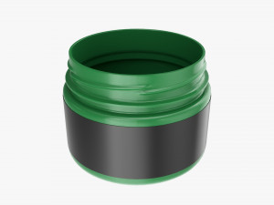 Plastic Jar for Mockup 13 3D Model