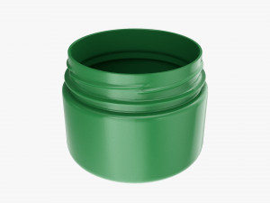Plastic Jar for Mockup 13 3D Model