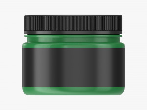 Plastic Jar for Mockup 13 3D Model