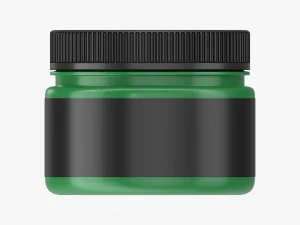 Plastic Jar for Mockup 13 3D Model