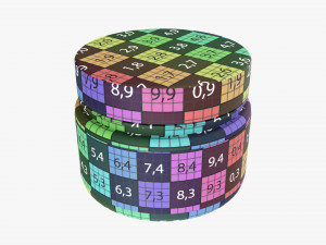 Plastic Jar for Mockup 13 3D Model