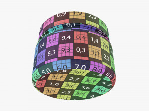 Plastic Jar for Mockup 13 3D Model