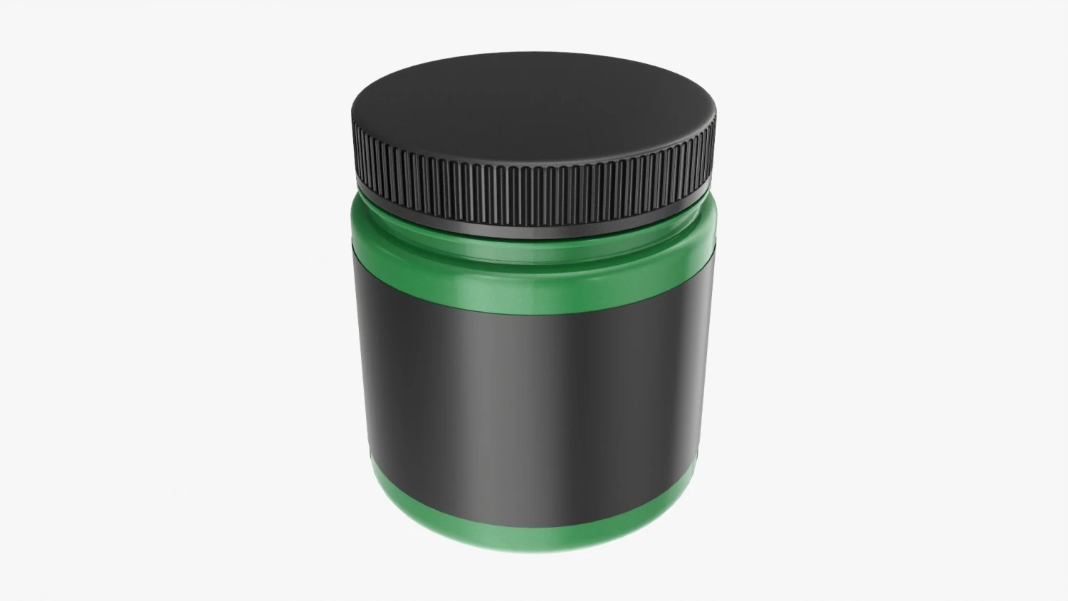 Plastic Jar for Mockup 14 3D Model .c4d .max .obj .3ds .fbx .stl .blend 