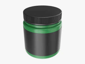 Barattolo di plastica per Mockup 14 Modello 3D