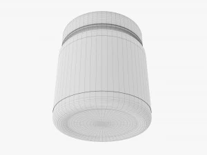 Plastic Jar for Mockup 14 3D Model