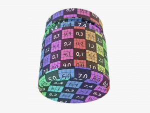 Plastic Jar for Mockup 14 3D Model