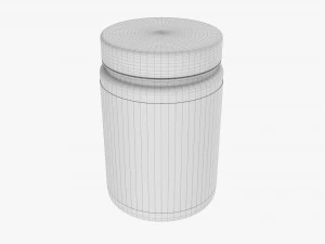 Frasco Pl&aacute;stico para Maquete 15 Modelo 3D