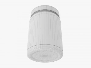Plastic Jar for Mockup 15 3D Модель