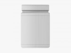 Frasco Pl&aacute;stico para Maquete 15 Modelo 3D