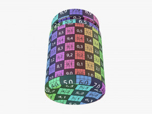 Plastic Jar for Mockup 15 3D Модель