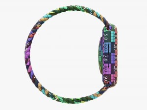 Apple Watch Series 6 Braided Solo Loop Blue 3D Model