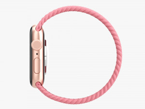 Apple Watch Series 6 Braided Solo Loop Gold 3D Model