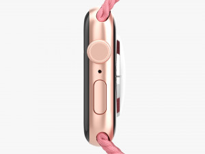Apple Watch Series 6 Braided Solo Loop Gold 3D Model