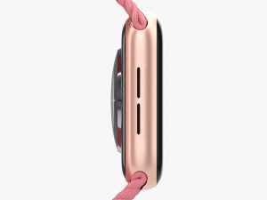 Apple Watch Series 6 Braided Solo Loop Gold 3D Model