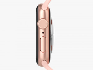 Apple Watch Series 6 Silicone Loop Gold 3D Model
