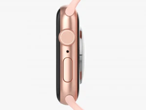 Apple Watch Series 6 Anello in silicone color oro Modello 3D