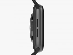 Apple Watch Series 6 Silicone Loop Gray 3D Model