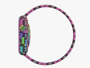 Apple Watch Series 6 Solo Loop in silicone grigio Modello 3D