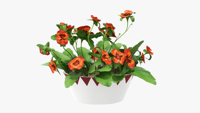 Artificial Potted Plant 01 Modelo 3D .c4d .max .obj .3ds .fbx .stl .blend 