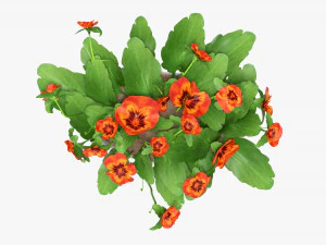 Artificial Potted Plant 01 3D Model
