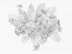 Artificial Potted Plant 01 3D Model