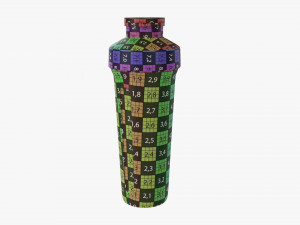 Blender Bottle Modelo 3D