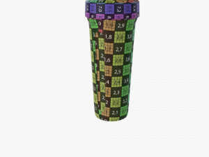 Blender Bottle Modelo 3D