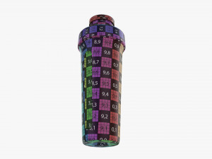 Blender Bottle Modelo 3D