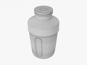 Blenderfles Klein 3D Model