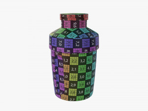 Blender Bottle Small Modello 3D