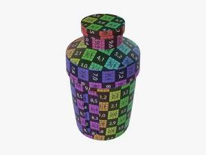 Blender Bottle Small Modello 3D